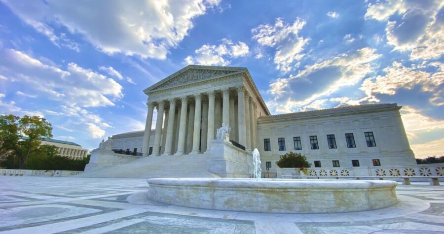 US Supreme Court Sunrise